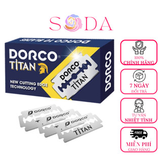 Lưỡi lam dorco titan hộp 100 dao lam titan