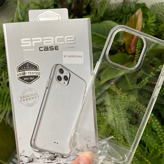 ốp lưng trong suốt viền mềm chống ố vàng space 7plus đến 15promax