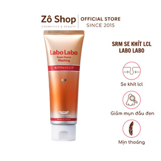 Sữa Rửa Mặt Labo Labo Giảm Mụn Đầu Đen, Se Khít Lỗ Chân Lông - Super Keana Washing 120g
