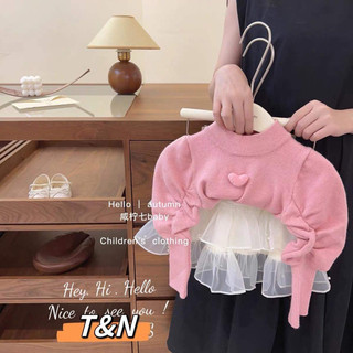 Váy bé gái,sét áo tim hồng cv xoè tầng cho bé 10 đến 30kg v0195