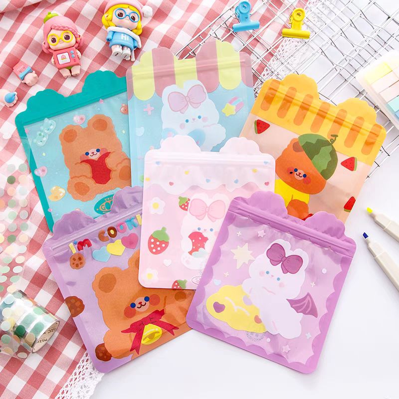 Túi zip mini dễ thương