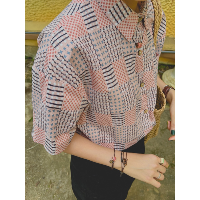 Áo sơmi ngắn tay Hanabi - Hanabi shirt