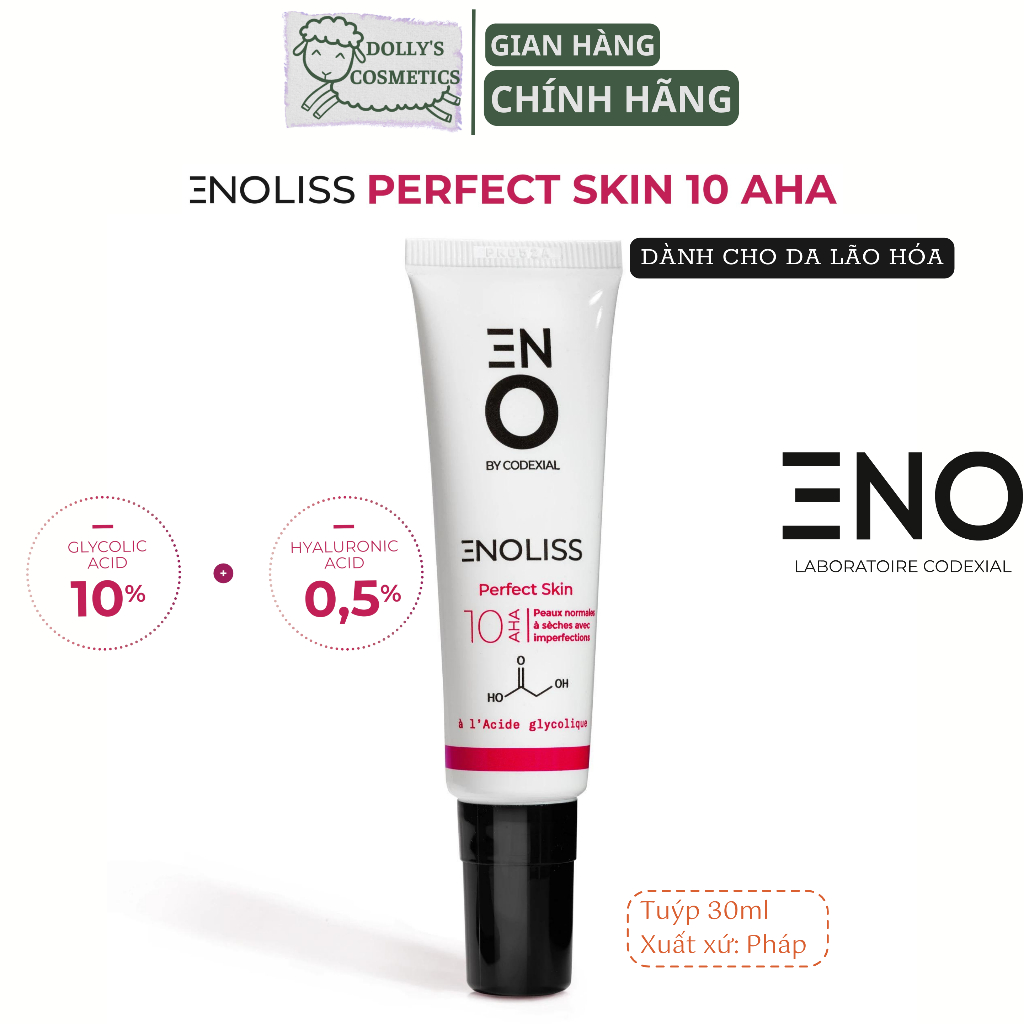Kem Trẻ Hóa Sáng Da Enoliss Perfect Skin 10 AHA By CODEXIAL - Pháp
