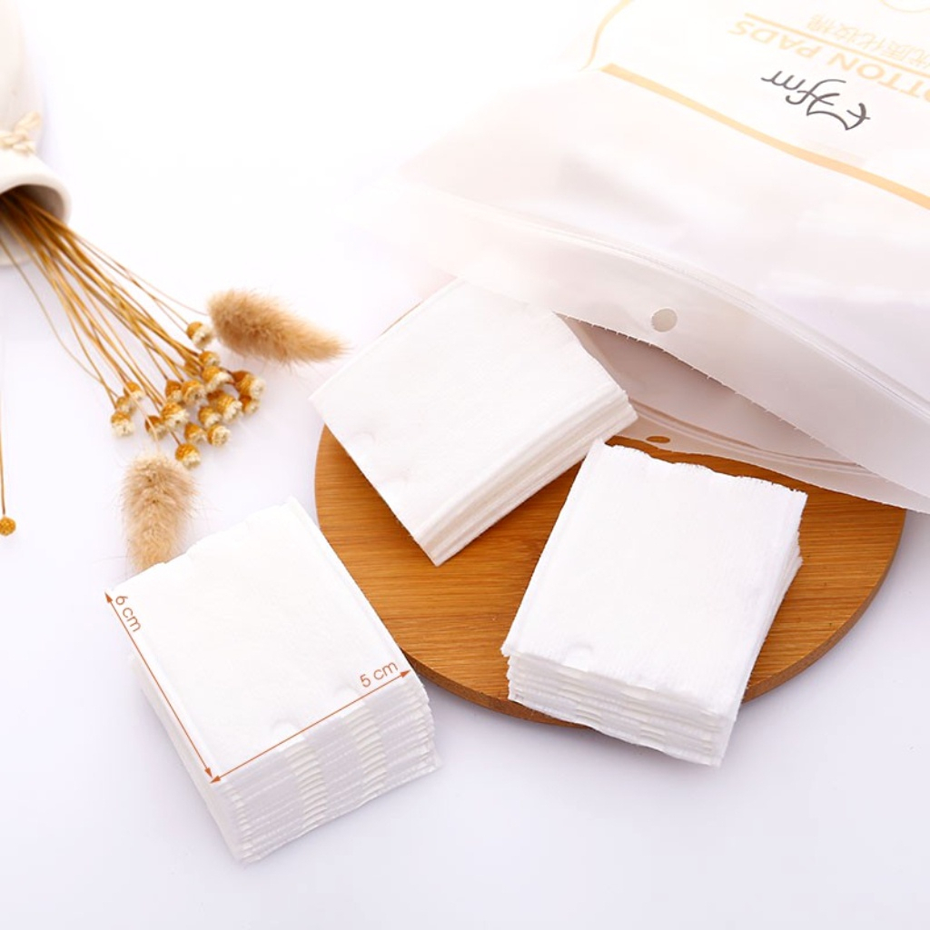 Bông tẩy trang Lameila 222 miếng siêu mềm mịn - Cottonloveu