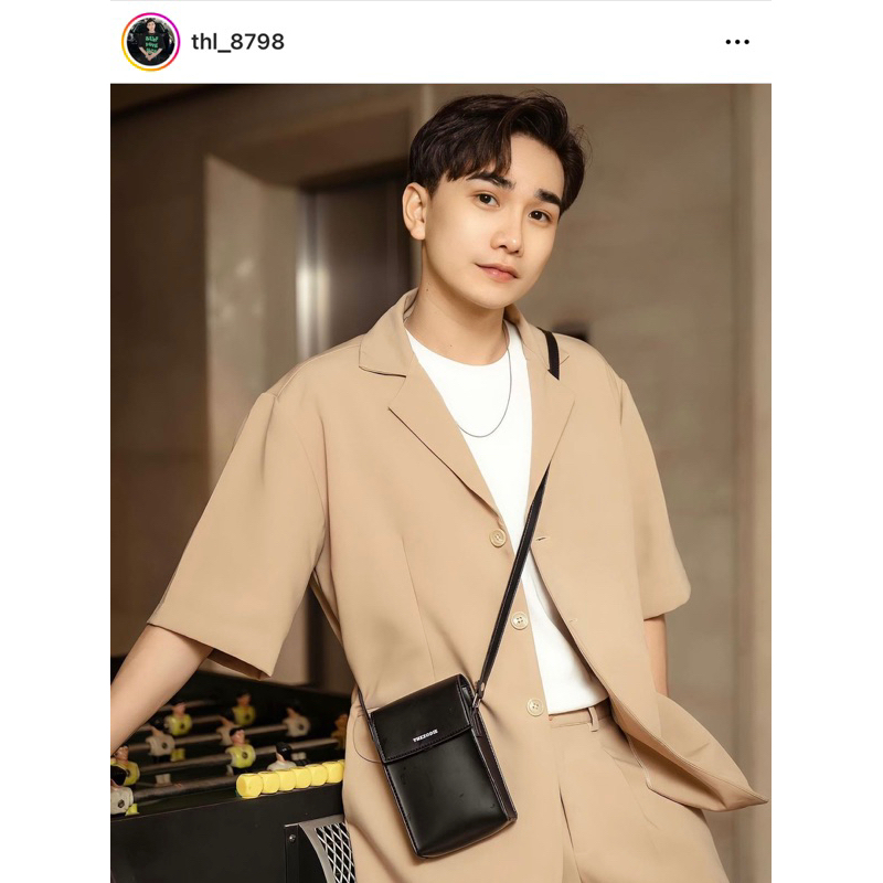 Túi Đeo Tréo Mini THEZODIE - Màu đen