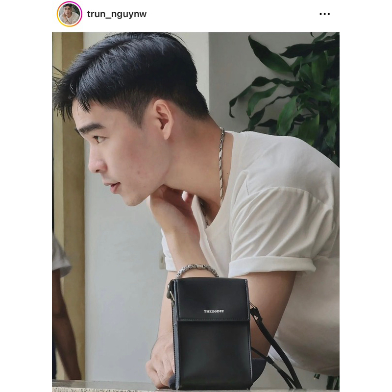 Túi Đeo Tréo Mini THEZODIE - Màu đen