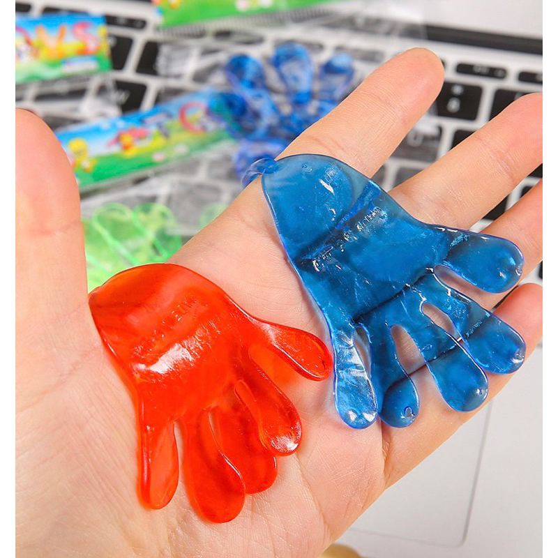 Đồ Chơi Bàn Tay Cao Su Đàn Hồi Siêu Dính Giảm Stress Cho Trẻ Em