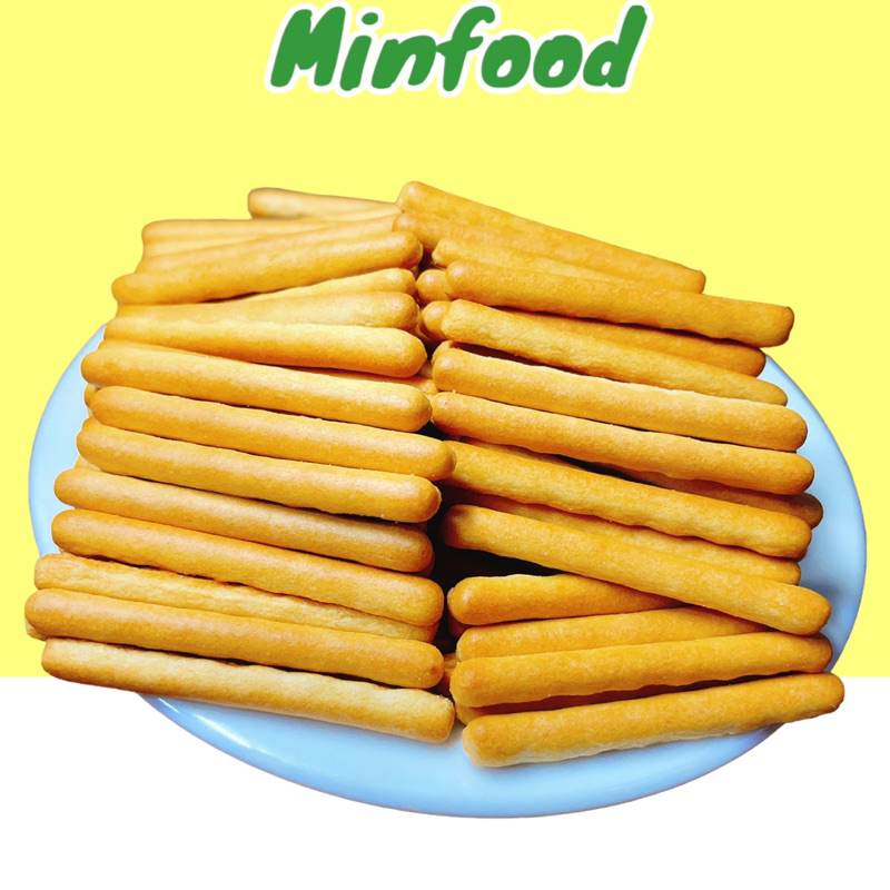 Bánh Quy Đũa Bơ Sữa Bánh Quy Que Minfood Đồ Ăn Vặt 500G