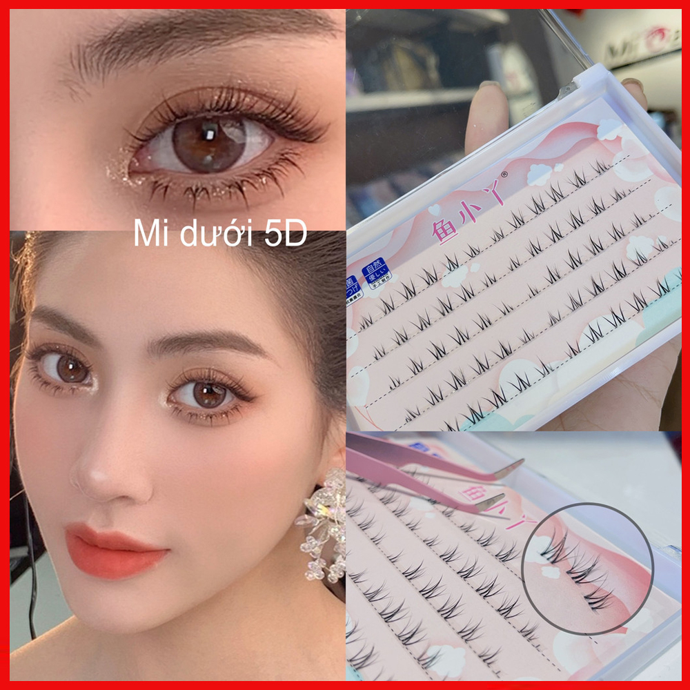Lông mi dưới tự nối tại nhà kiểu dáng 5D thương hiệu Vu Tiểu Nhã - Thế giới lông mi