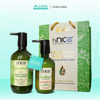  Dầu Gội - Kem xả Tinh Dầu Bưởi Grapefruit hiNICE cao cấp giúp tóc mọc khỏe và mềm mượt 