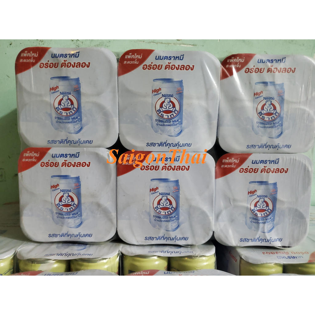 Thùng sữa gấu Nestle 140ml chính hãng