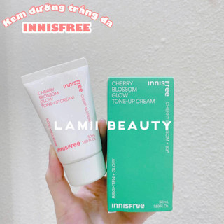 Kem dưỡng trắng da nâng tone tức thì INNISFREE JEJU CHERRY BLOSSOM TONE-UP CREAM BẢN MỚI