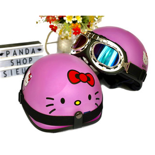 Compo Mũ Kitty + Kính phi công