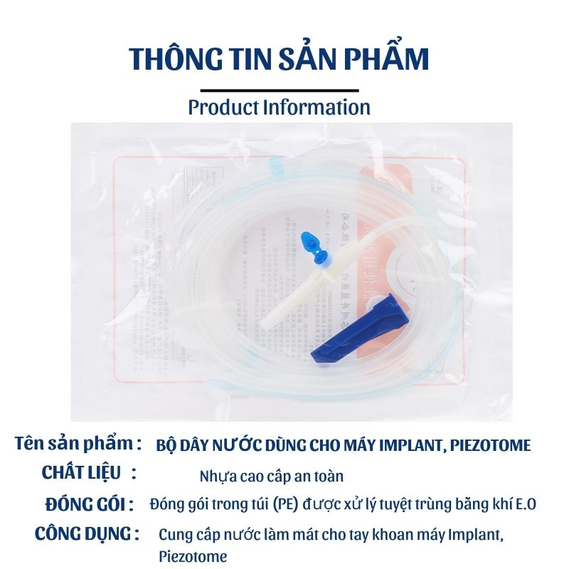 Bộ dây nước dùng cho máy Piezotome , Implant nha khoa