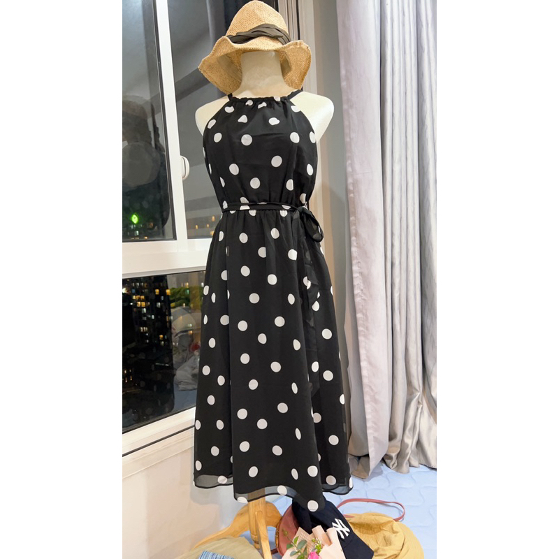 Đầm hở vai -2hand