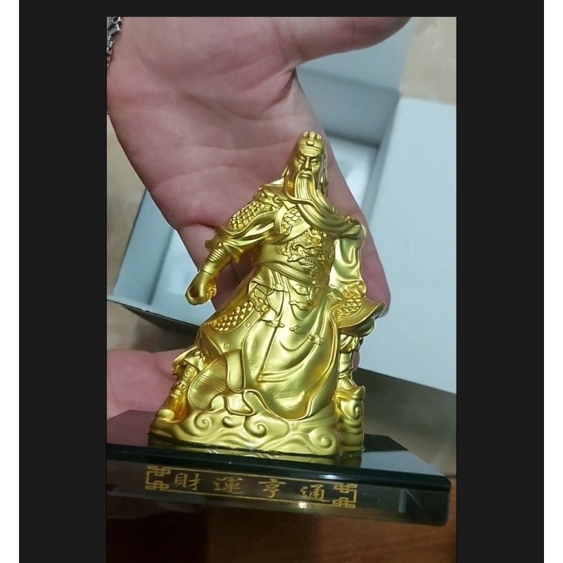 Tượng quan công, tượng quan vũ trang trí xe hơi, nhà cửa( dịch: TÀI VẬN THÔNG HANH"