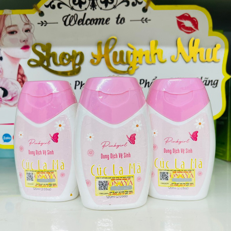 Dung dịch vệ sinh phụ nữ cúc la mã Onaya tặng kèm nước hoa vk giao màu ngẫu nhiên