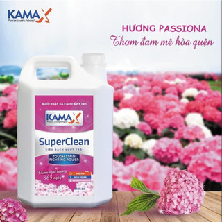 Nước giặt xả cao cấp kamax hương passiona 5in1 loại 05l