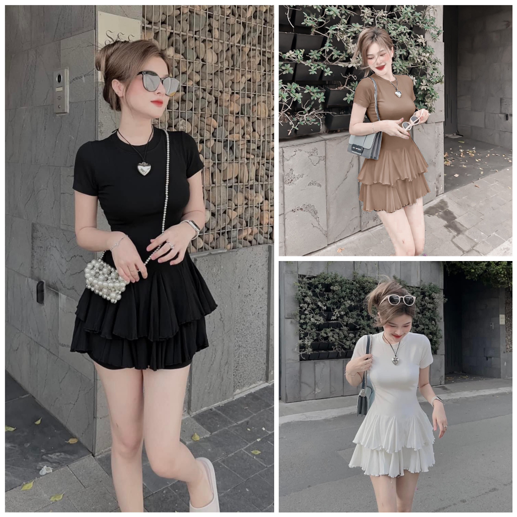 Set Đầm Kèm Quần Short Bên Trong
