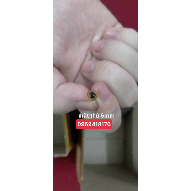 20 mắt thú giả trang trí chim rồng phượng trên củ quả