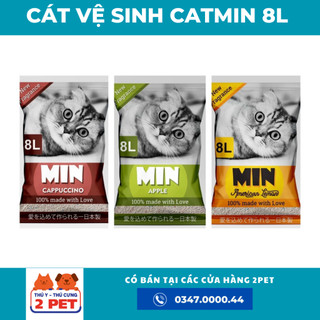 1 túi cát vệ sinh mèo catmin 8l