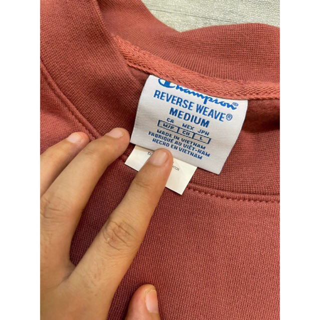 Áo nỉ hoodie Cham.pion dư xịn