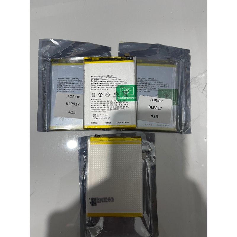 Pin điện thoại zin oppo A15/a16k (BLP817)