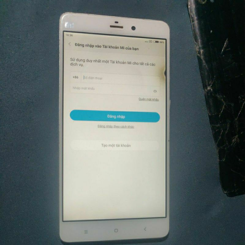 Xác điện thoại xiaomi note