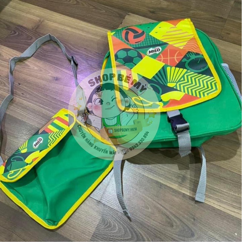 Balo Growplus hàng khuyến mãi của sữa Nutrifood