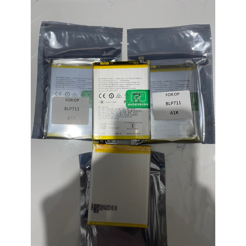 pin điện thoại zin oppo a1k(blp711)