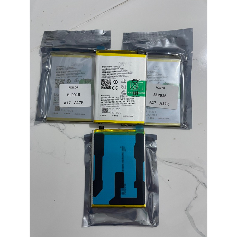 pin điện thoại zin oppo a17,a17k(blp915)