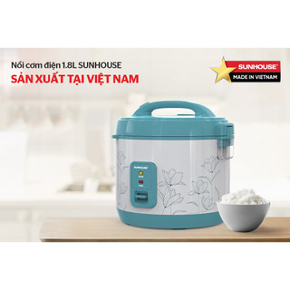 Nồi cơm điện 1,8l sunhouse shd8605 -bảo hành chính hãng 12 tháng