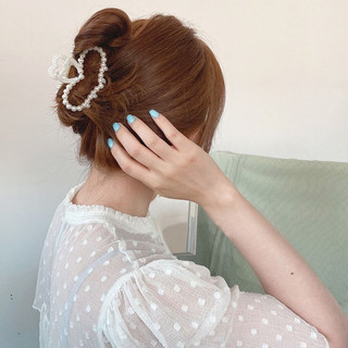 2 Kẹp tóc càng cua hạt châu HOT TREND