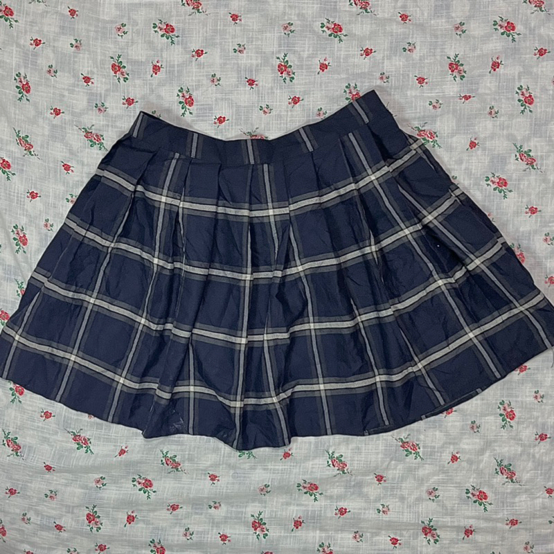 Chân váy caro y2k 2hand.