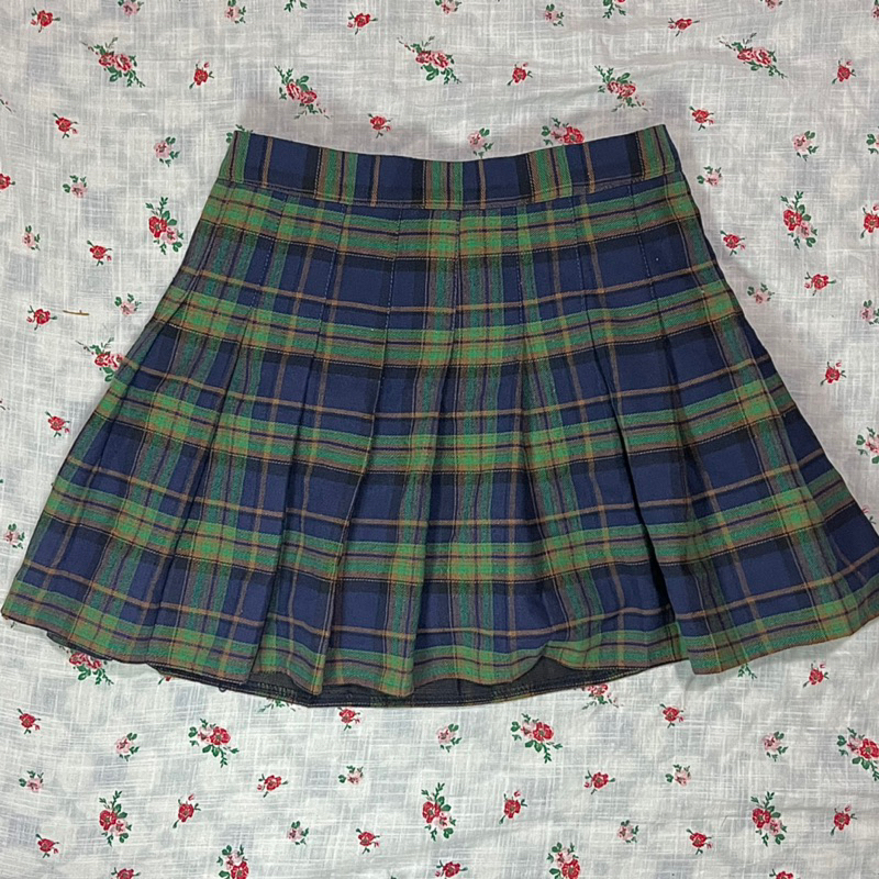 Chân váy caro y2k 2hand.