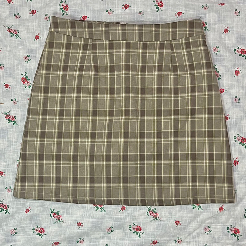 Chân váy caro y2k 2hand.