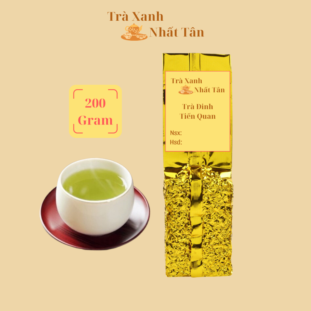 Trà Đinh Thái Nguyên – Đệ Nhất Tân Cương Thái Nguyên (200g). Trà Xanh cao cấp được phân phối bởi Trà Xanh Nhất Tân.