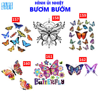 Hình ủi, hình ép nhiệt Bướm 27