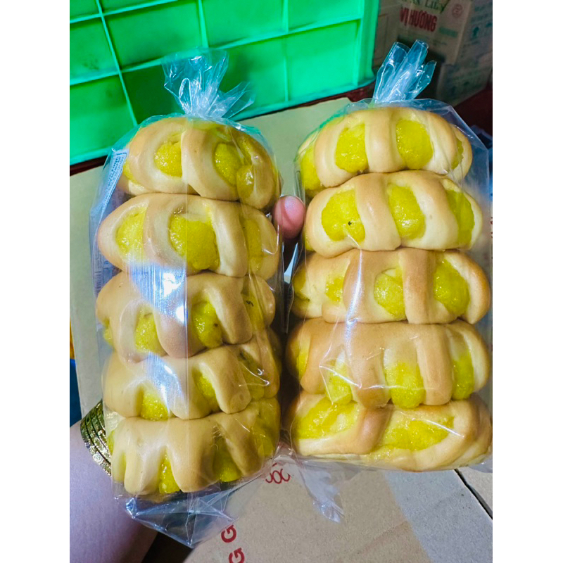 Bánh mì nhân dừa hoa cúc mềm ngon