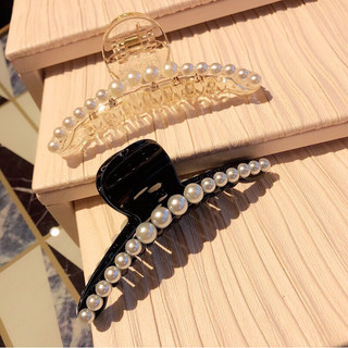 2 Kẹp tóc càng cua hạt châu HOT TREND