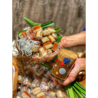 KEO DỪA SÁP CÀ PHÊ MUỐI- Túi 500gr
