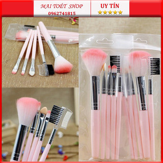 Bộ Cọ 5 Cây cao cấp trang điểm tiện lợi
