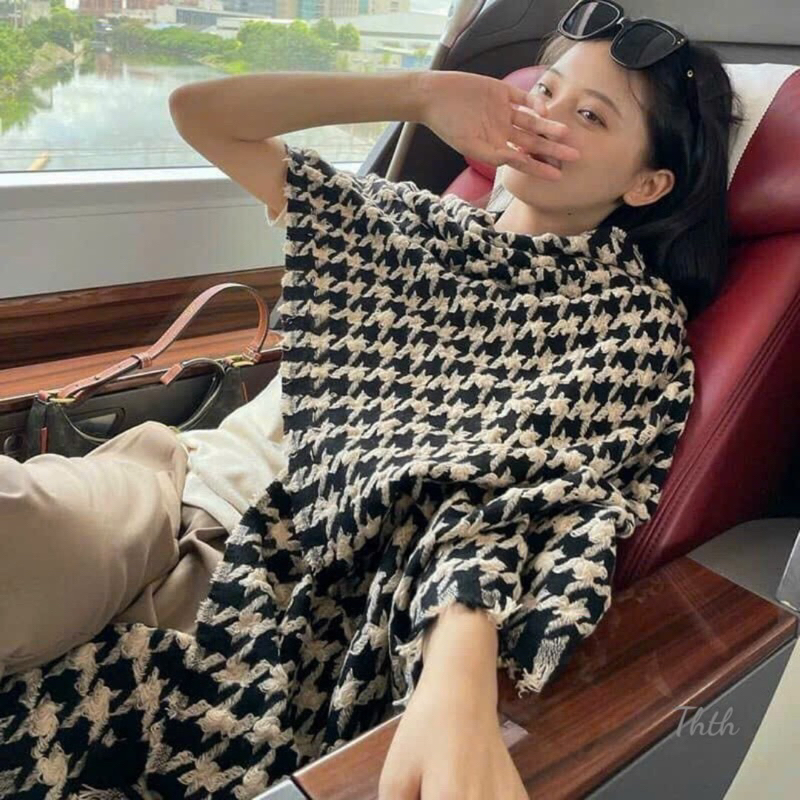 Khăn dạ khổ to siêu mềm mịn