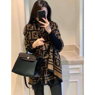 Khăn F/D - khăn choàng cổ dùng được 2 mặt dày dặn