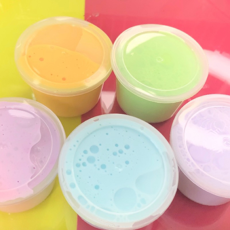 Slime hũ nhỏ 100ml // Đồ chơi chất nhờn ma quái
