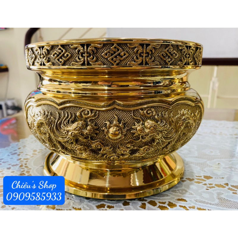 LƯ HƯƠNG BẰNG ĐỒNG CAO 11cm