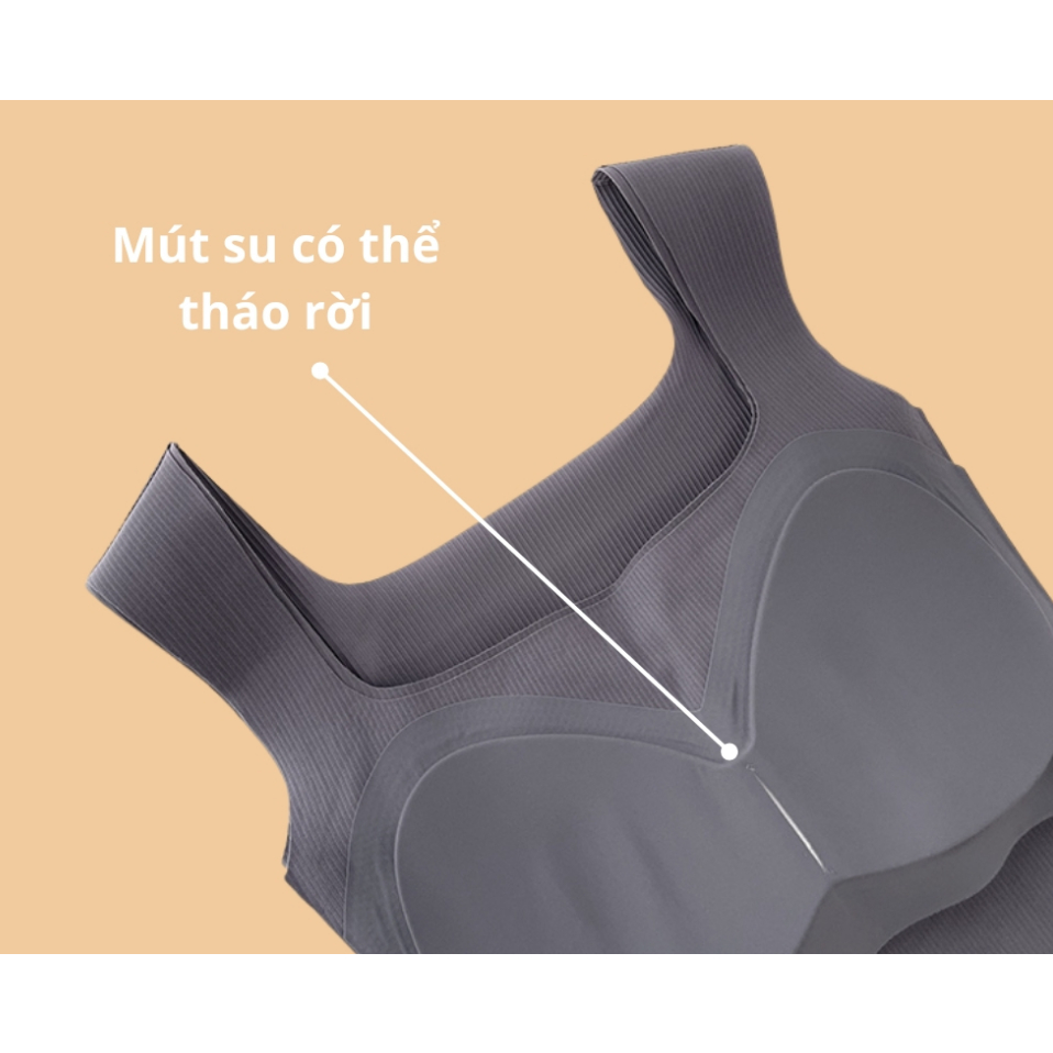 [CHÍNH HÃNG] Áo ba lỗ Sát Nách Form Rộng màu trơn không đường may giữ phom đẹp Thời Trang Mùa Hè Cho Nữ NTH_00A2 | BigBuy360 - bigbuy360.vn