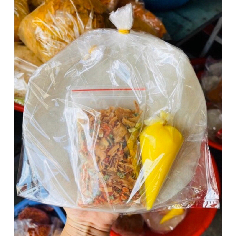 Combo  bánh tráng phơi sương dẻo mỏng muối ruốc hành phi,300g  bơ vàng ngon chuẩn vị.