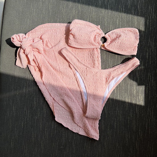 [Hàng Sẵn - Hoả tốc ] Set Bikini 3 món kèm khăn choàng eo