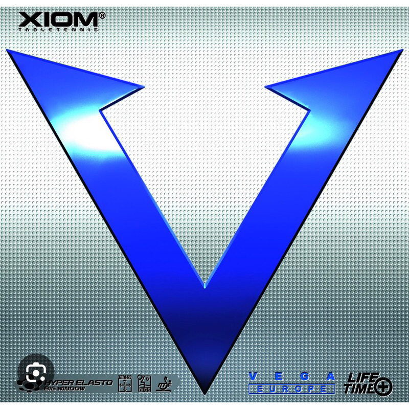 Mặt Vợt XIOM Vega Euro DF Hyper Elasto Kết Hợp Carbon Spone